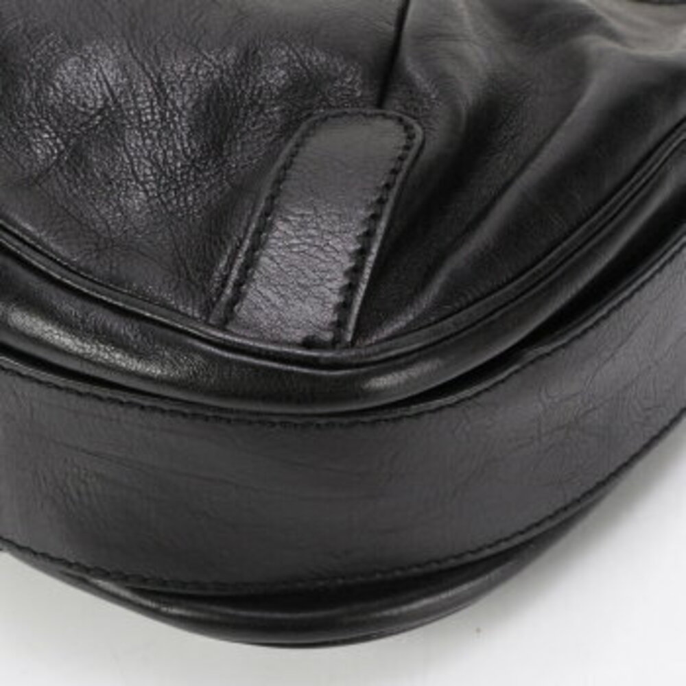 Yves Saint Laurent Mombasa Rive Gauche square leather shoulder bag Tote ESY - Picture 9 of 14
